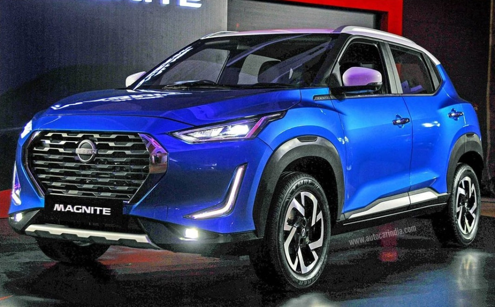 Cận cảnh đầu xe của Nissan Magnite 2021