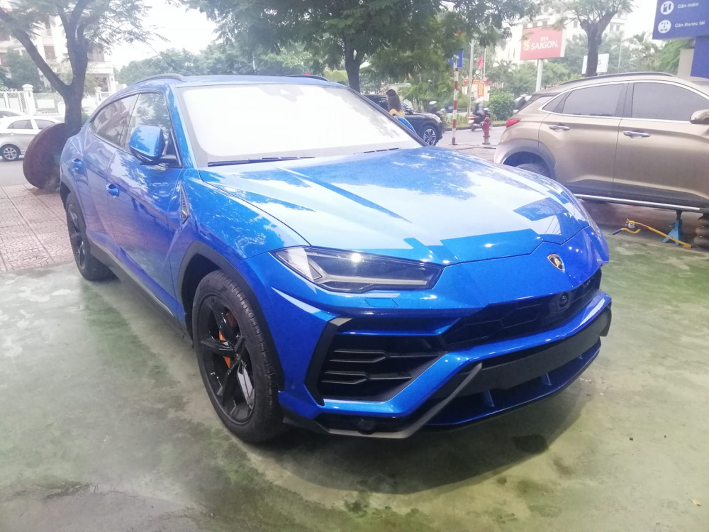 Hình ảnh chiếc siêu SUV Lamborghini Urus độc nhất vô nhị tại Hải Phòng