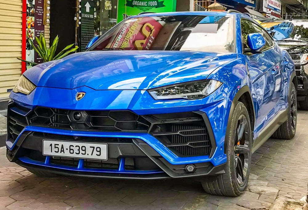 Biển số chiếc siêu SUV Lamborghini Urus tại Hải Phòng được đánh giá đẹp mắt
