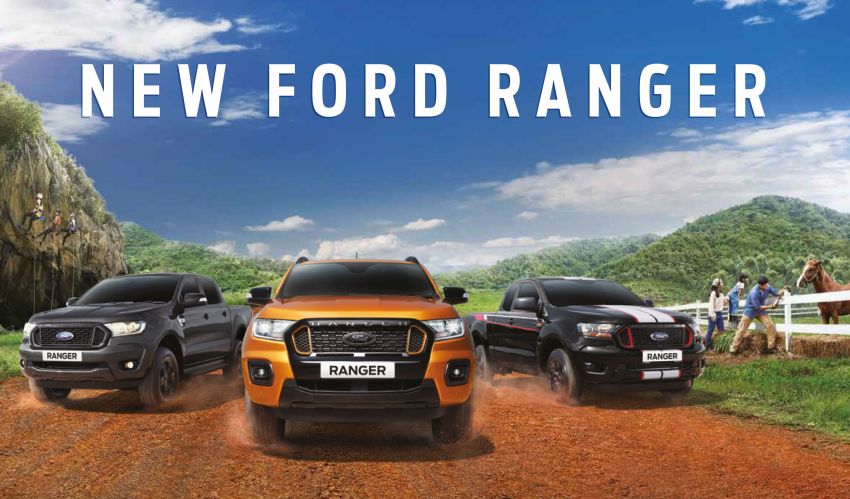 Ford Ranger 2021 tại Th&aacute;i Lan