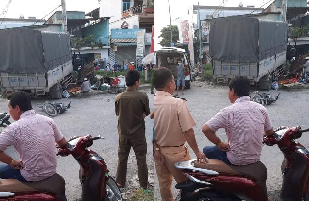 Hiện trường vụ tai nạn