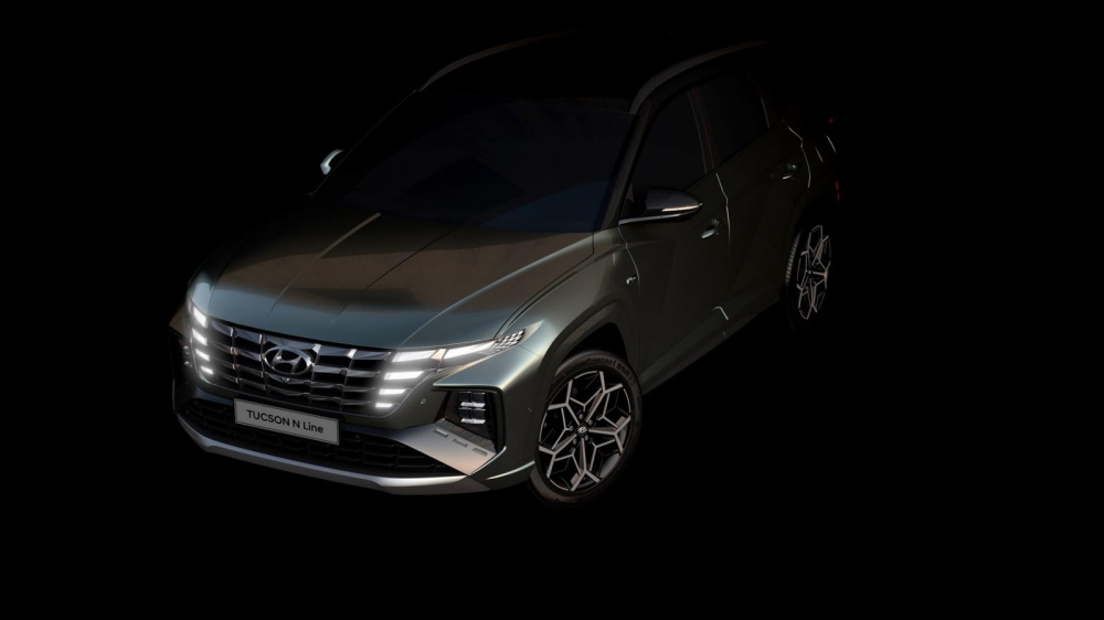 Hyundai Tucson N Line được h&eacute; lộ thiết kế