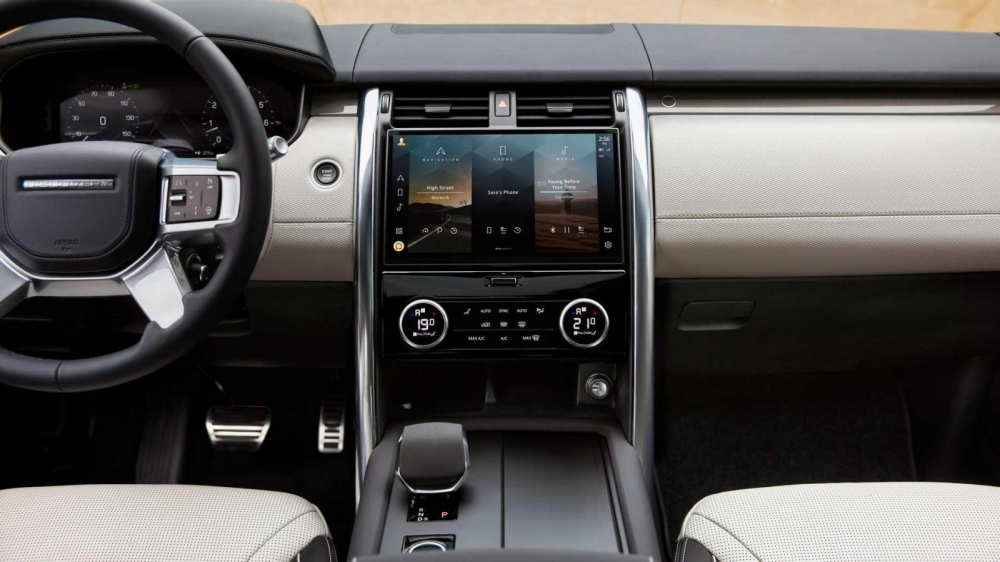 Nội thất bên trong Land Rover Discovery 2021