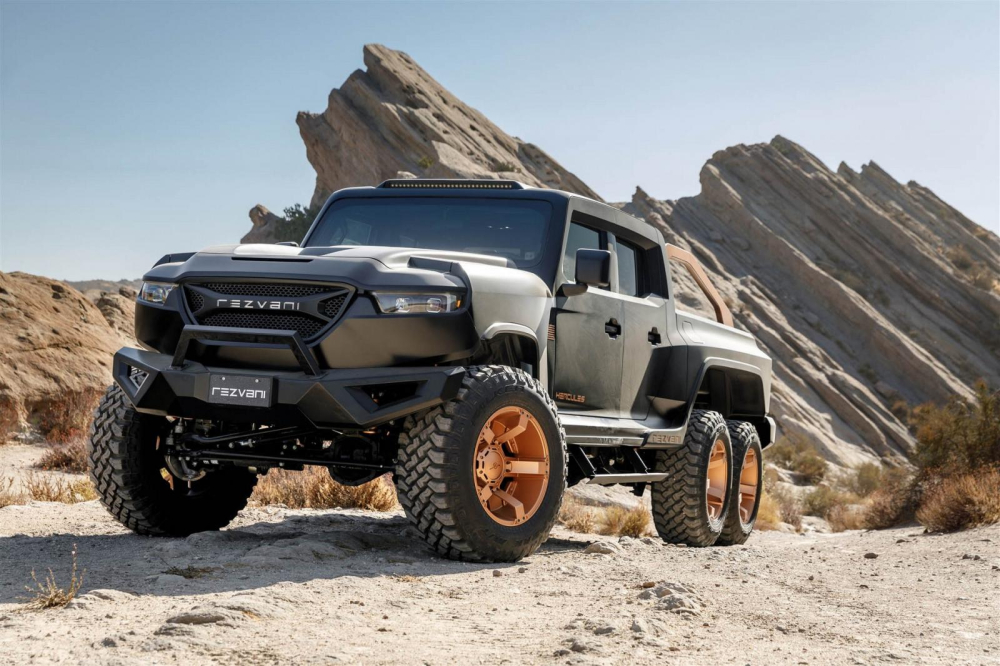 Rezvani Hercules 6×6 trình làng Rezvani Hercules 6×6 trình làng