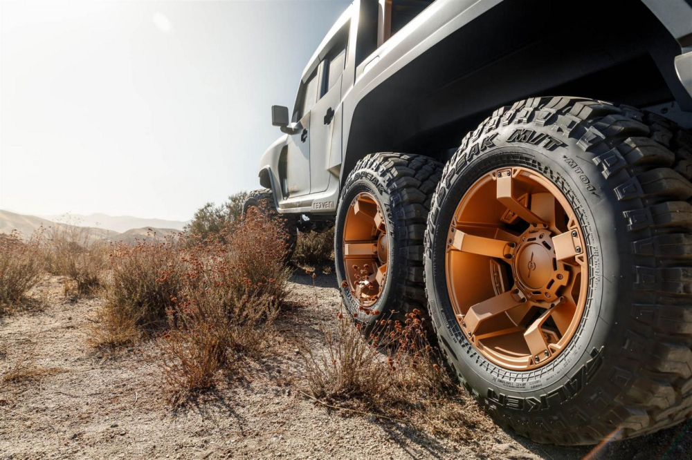 Bộ vành của Rezvani Hercules 6×6 Bộ vành của Rezvani Hercules 6×6