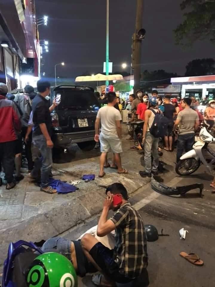 Vụ tai nạn khiến 4 người bị thương
