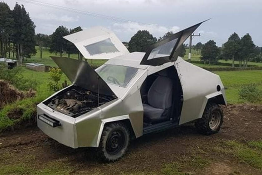 Chiếc Tesla Cybertruck giả mạo này đến từ New Zealand