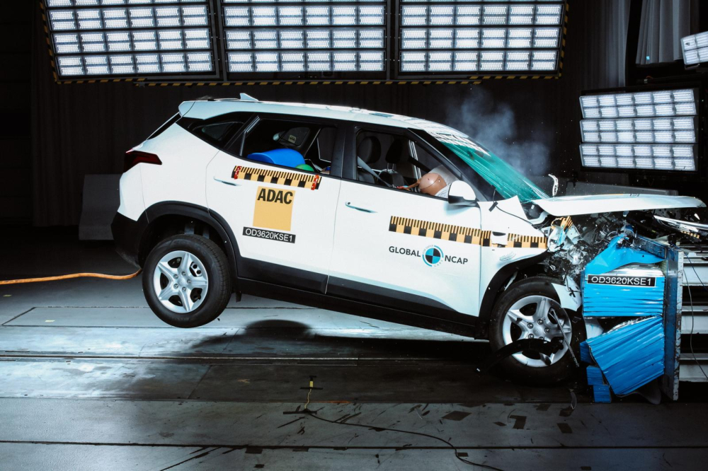 Kia Seltos trong thử nghiệm an to&agrave;n của Global NCAP