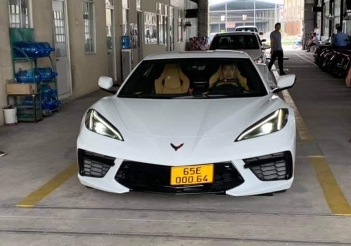 Đ&acirc;y l&agrave; chiếc Chevrolet Corvette C8 đầu ti&ecirc;n ở Việt Nam