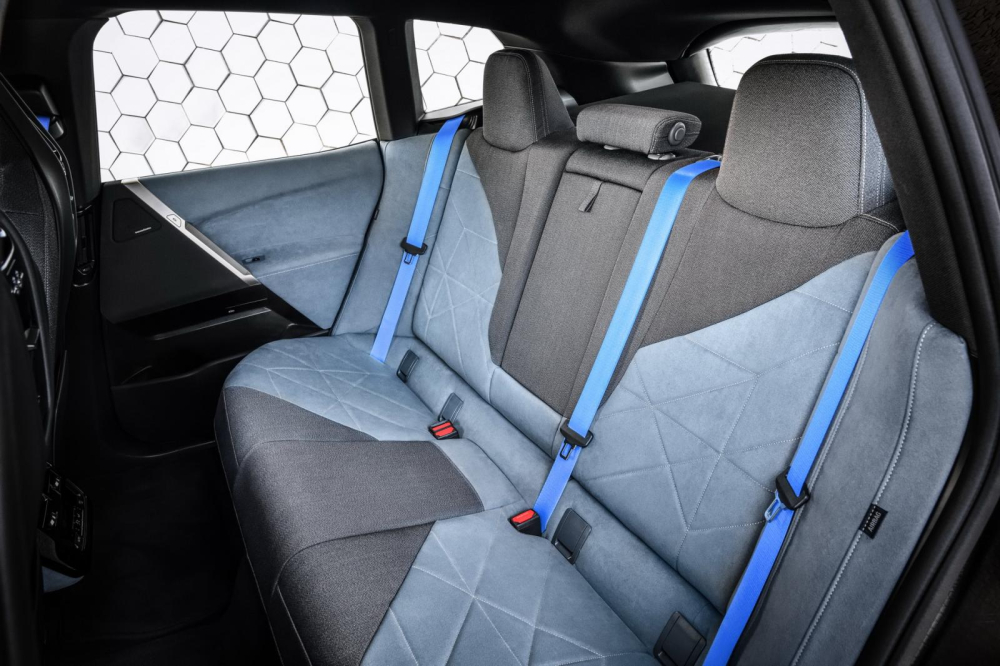 H&agrave;ng ghế sau của BMW iX 2021