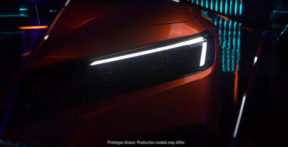 Đ&egrave;n pha của Honda Civic 2022