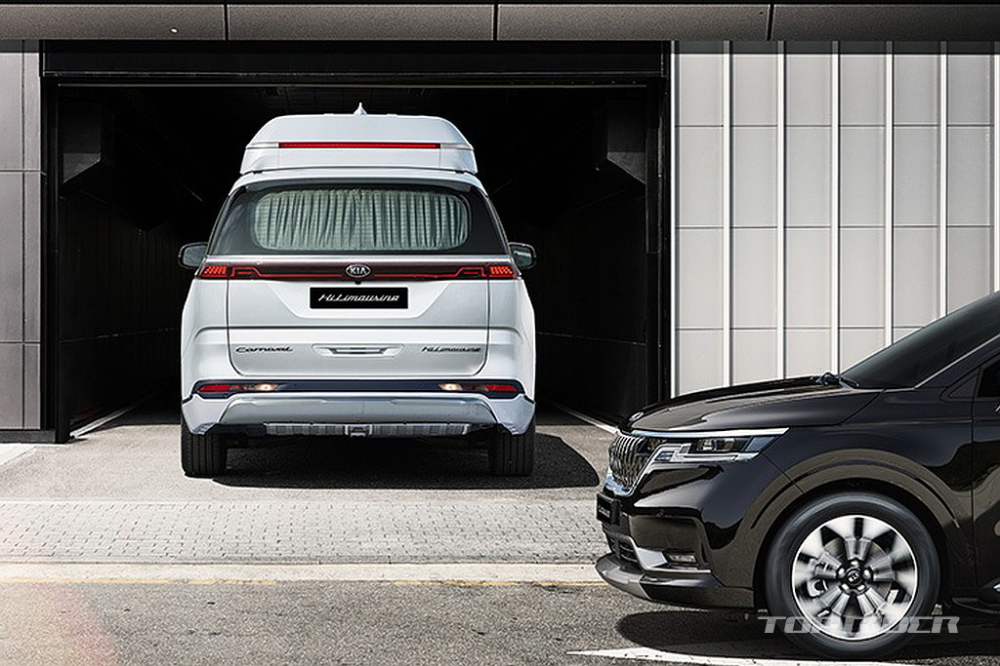 Kia Sedona Hi Limousine 2021 hiện chỉ c&oacute; 1 động cơ xăng