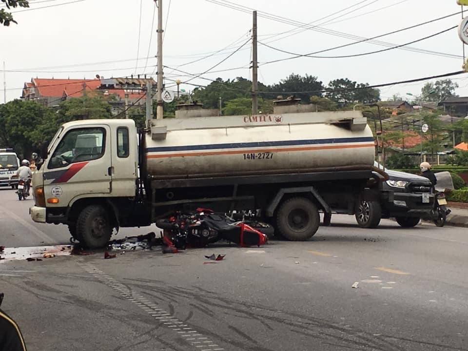Hiện trường vụ tai nạn