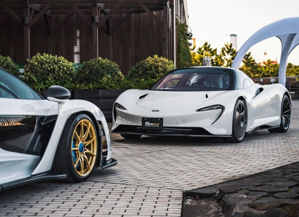 Vẻ đẹp của 1 trong số 106 chiếc siêu xe McLaren Speedtail lúc mới đến Nhật Bản