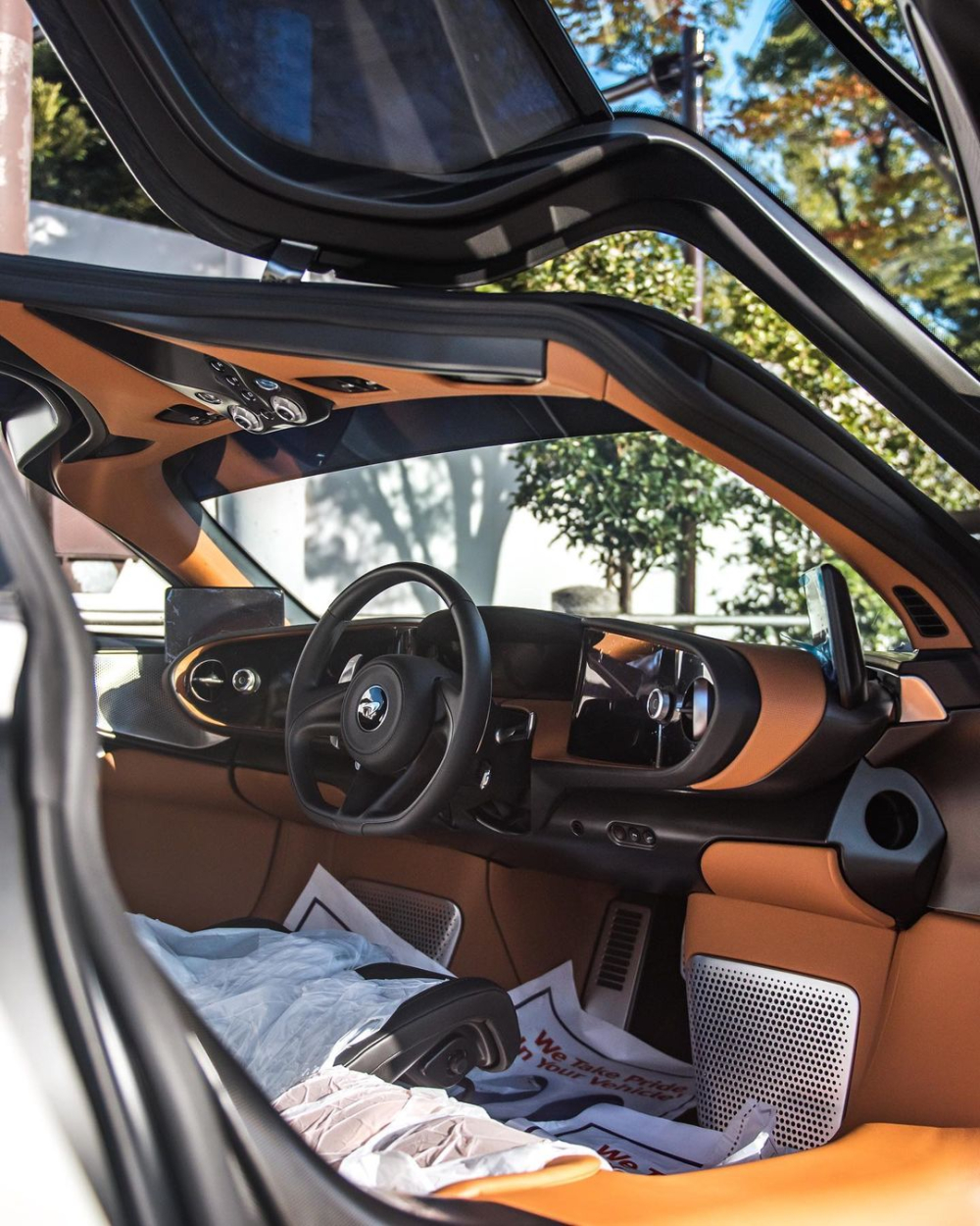 Nội thất của siêu xe 3 chỗ ngồi McLaren Speedtail