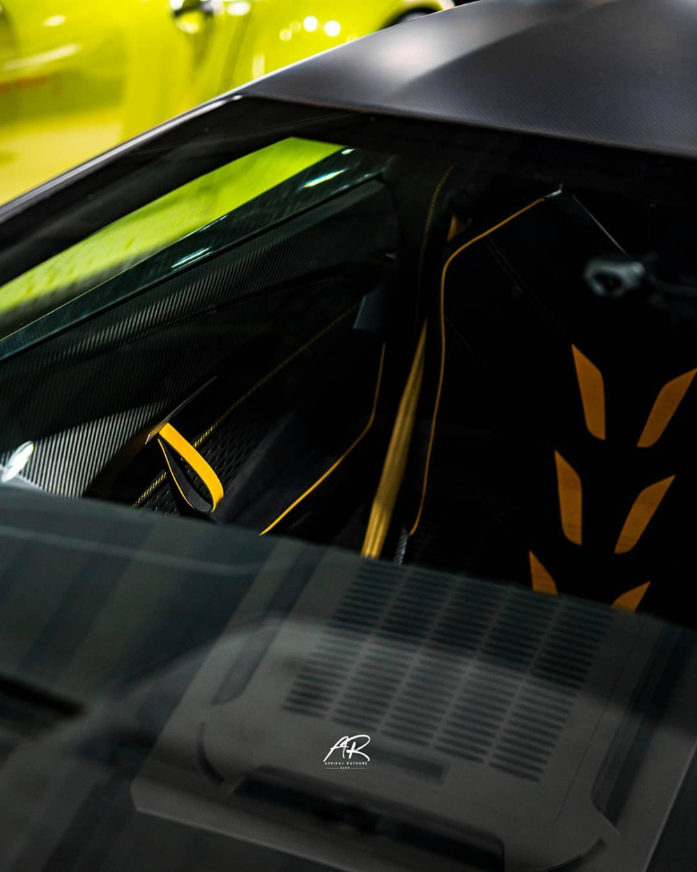 Nội thất của siêu xe Lamborghini Centenario ở Hồng Kông Nội thất của siêu xe Lamborghini Centenario ở Hồng Kông
