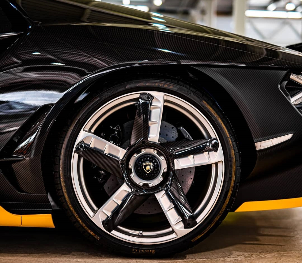 Bộ mâm rất chất lượng của Lamborghini Centenario Bộ mâm rất chất lượng của Lamborghini Centenario