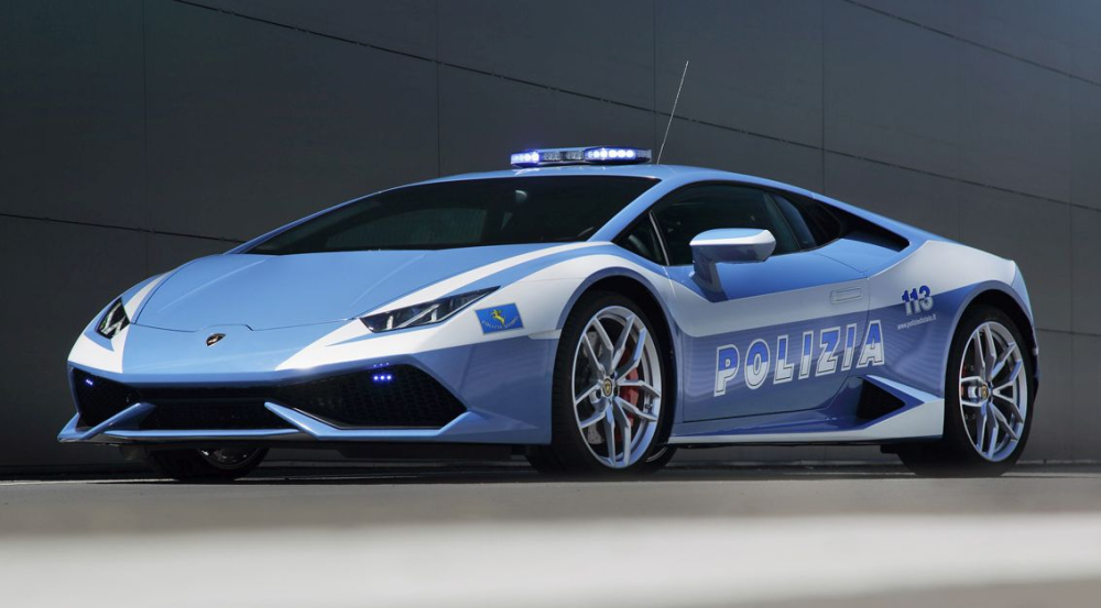 Diện mạo si&ecirc;u xe Lamborghini của cảnh s&aacute;t &Yacute;