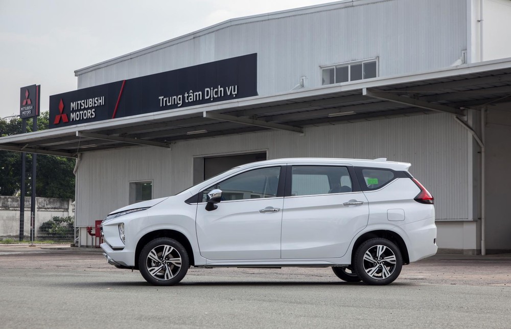 Tổng thể ngoại thất của Mitsushibi Xpander 2020.