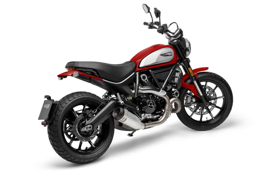 Màu đỏ Ducati mới trên Ducati Scrambler Icon 2021