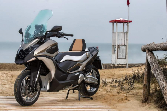 Concept CV2 từng được Kymco đưa đến triển lãm ECIMA 2017