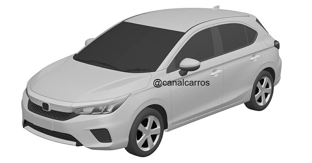 Thiết kế rò rỉ của Honda City Hatchback 2021 Thiết kế rò rỉ của Honda City Hatchback 2021