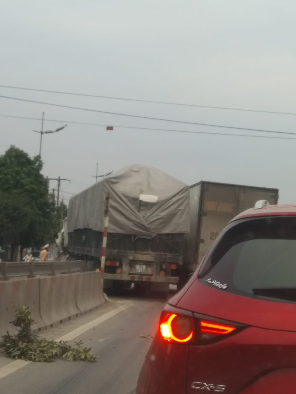 Hiện trường vụ tai nạn