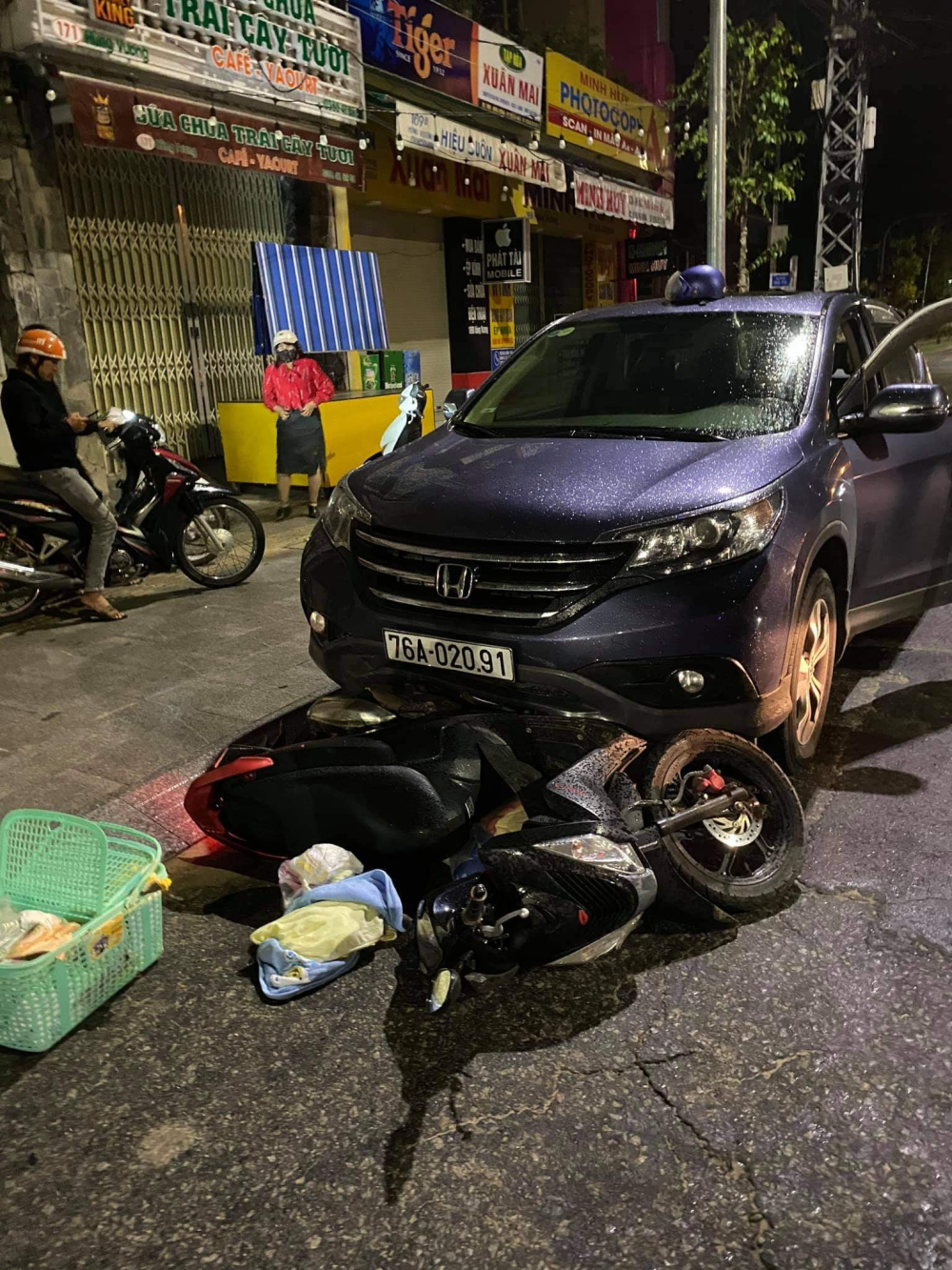 Hiện trường vụ tai nạn
