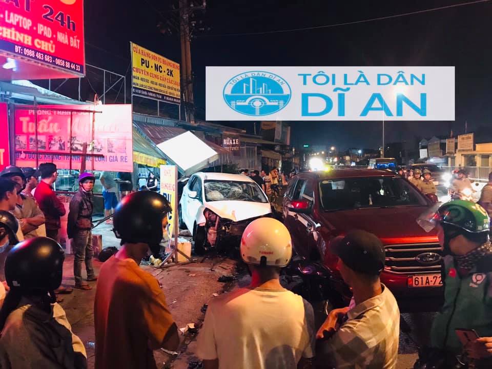 Hiện trường vụ tai nạn