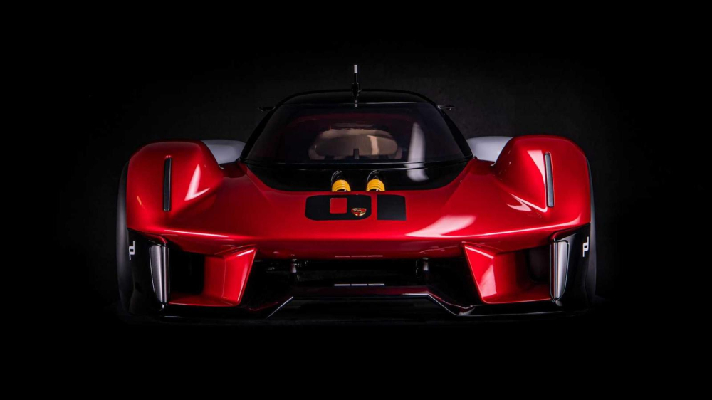 Trực diện đầu xe&nbsp;Porsche Vision 920