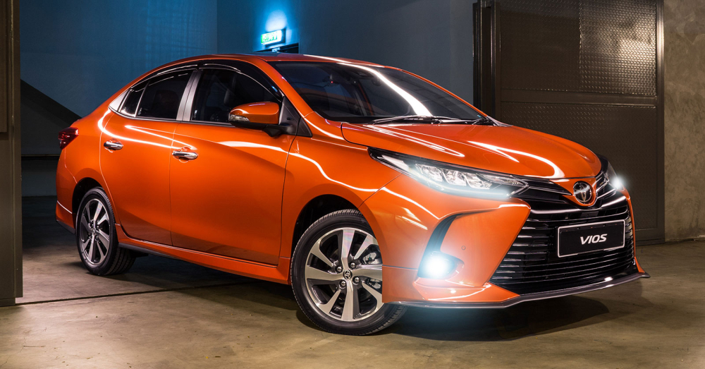 Toyota Vios 2020 có đèn sương mù nhỏ hình tròn