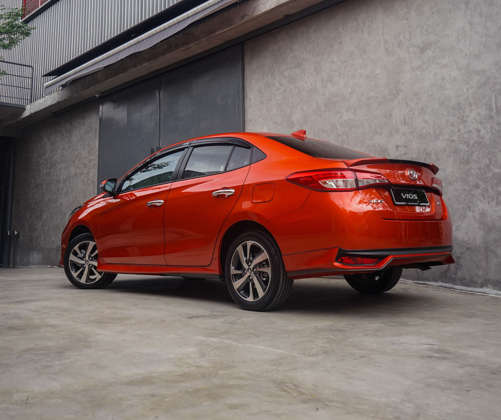 Toyota Vios 2020 với bộ body kit khí động lực học