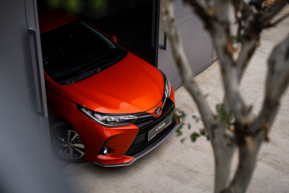 Toyota Vios 2020 màu cam đẹp mắt