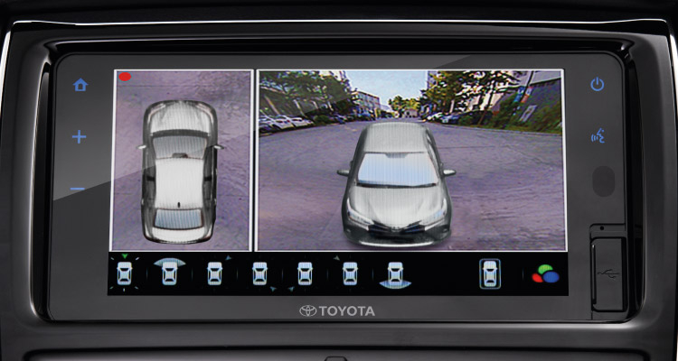 Camera 360 độ của Toyota Vios 2020
