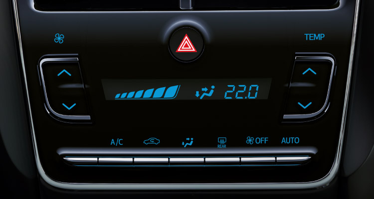 Màn hình chỉnh điều hòa của Toyota Vios 2020
