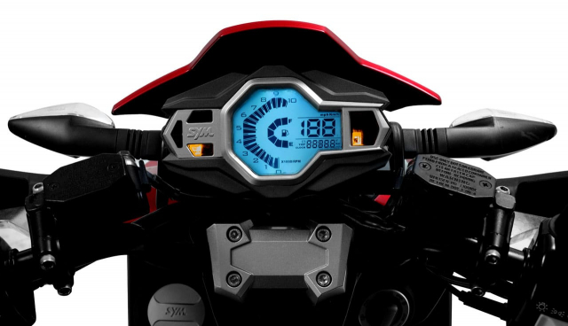 SYM JET RX 125 2021 sở hữu màn hình điện tử, khóa Smartkey hiện đại