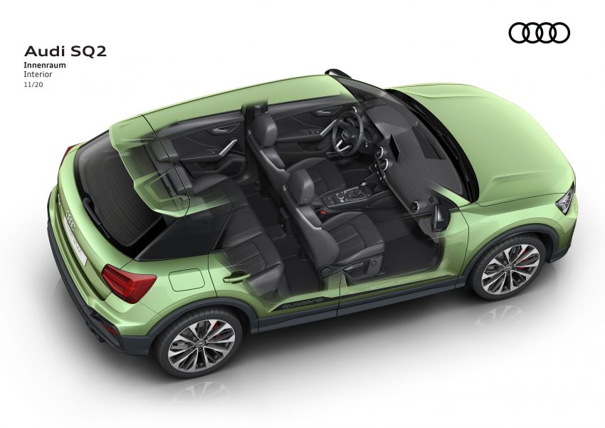 Nội thất xe Audi SQ2 2021
