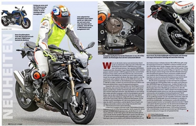 H&igrave;nh ảnh được h&eacute; lộ trước đ&acirc;y của mẫu Naked bike đỉnh cao BMW S1000R 2021