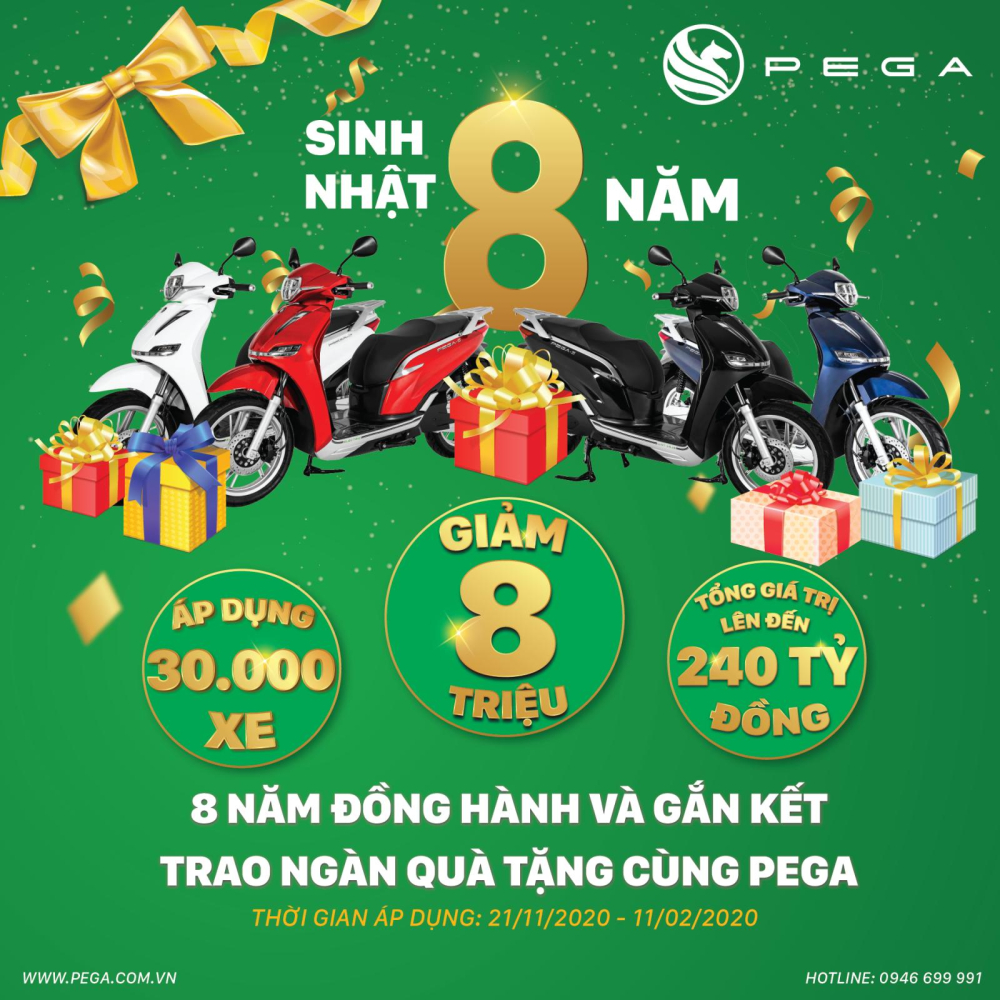 Chương trình khuyến mãi của Pega Chương trình khuyến mãi của Pega