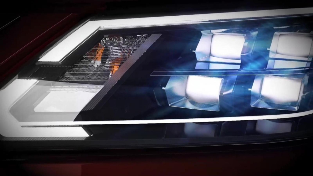 Cụm đèn pha của Nissan Terra 2021 Cụm đèn pha của Nissan Terra 2021