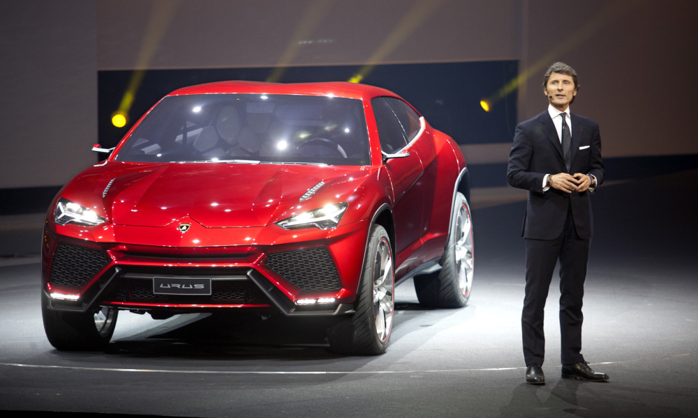 Stephan Winkelmann giới thiệu siêu SUV Lamborghini Urus Stephan Winkelmann giới thiệu siêu SUV Lamborghini Urus