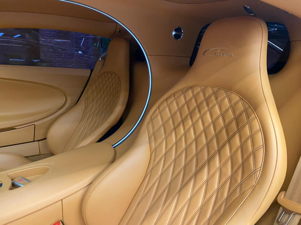 Nội thất xe Bugatti Chiron Nội thất xe Bugatti Chiron