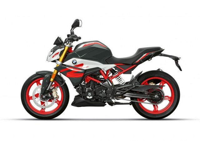 Bản màu đặc biệt trên BMW G310R 2021