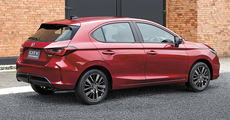 Thiết kế sườn xe của Honda City Hatchback 2021