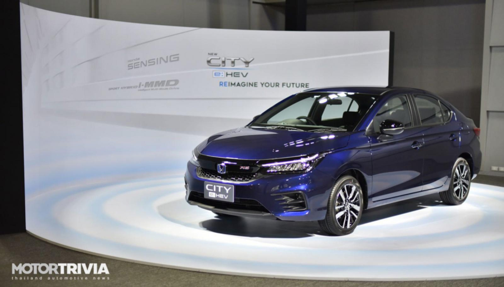 Honda City e:HEV RS 2021 chỉ tiêu thụ 3,6 lít xăng/100 km