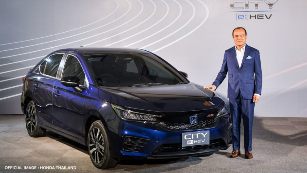 Honda City e:HEV RS 2021 ra mắt tại Thái Lan
