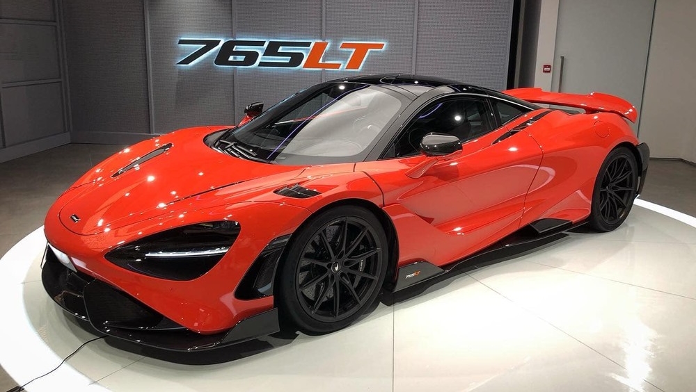 McLaren 765LT màu cam rất hot người đặt mua