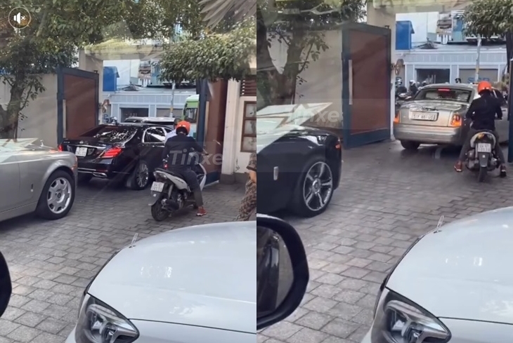 Em trai Phan Th&agrave;nh bất ngờ mang d&agrave;n xe si&ecirc;u sang Rolls-Royce cực khủng đi rước d&acirc;u