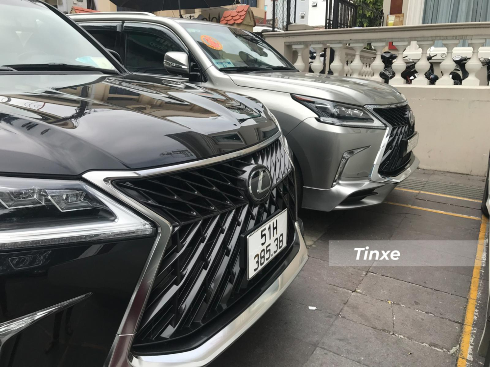 Lexus LX570 Super Sport c&oacute; lưới tản nhiệt ho&agrave;n to&agrave;n mới so với bản ti&ecirc;u chuẩn