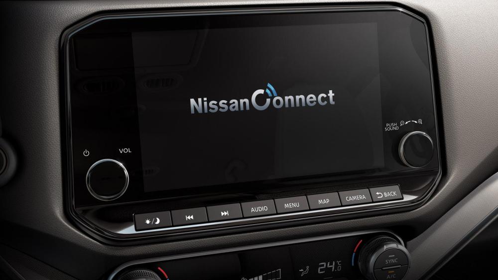 Màn hình trung tâm 9 inch của Nissan X-Terra 2021